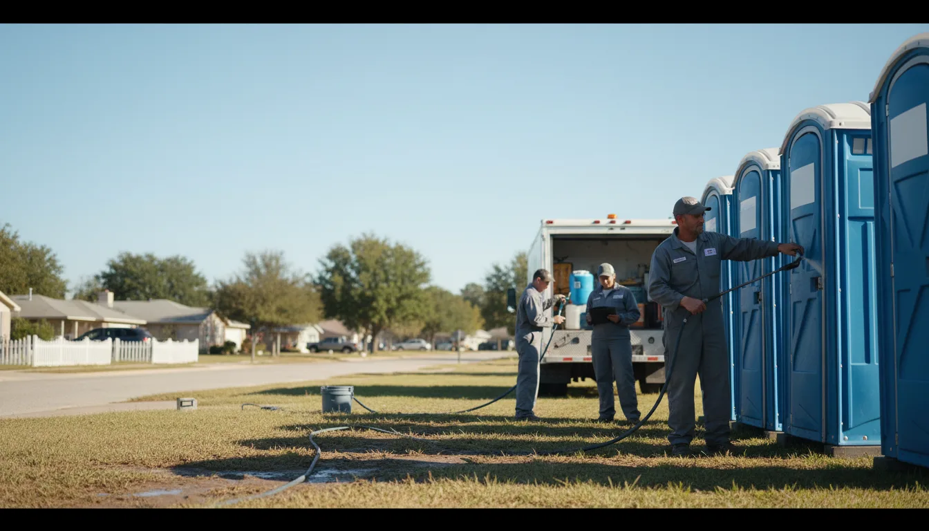 Long-Term Portable Toilet Rental in Rocklake, ND near me